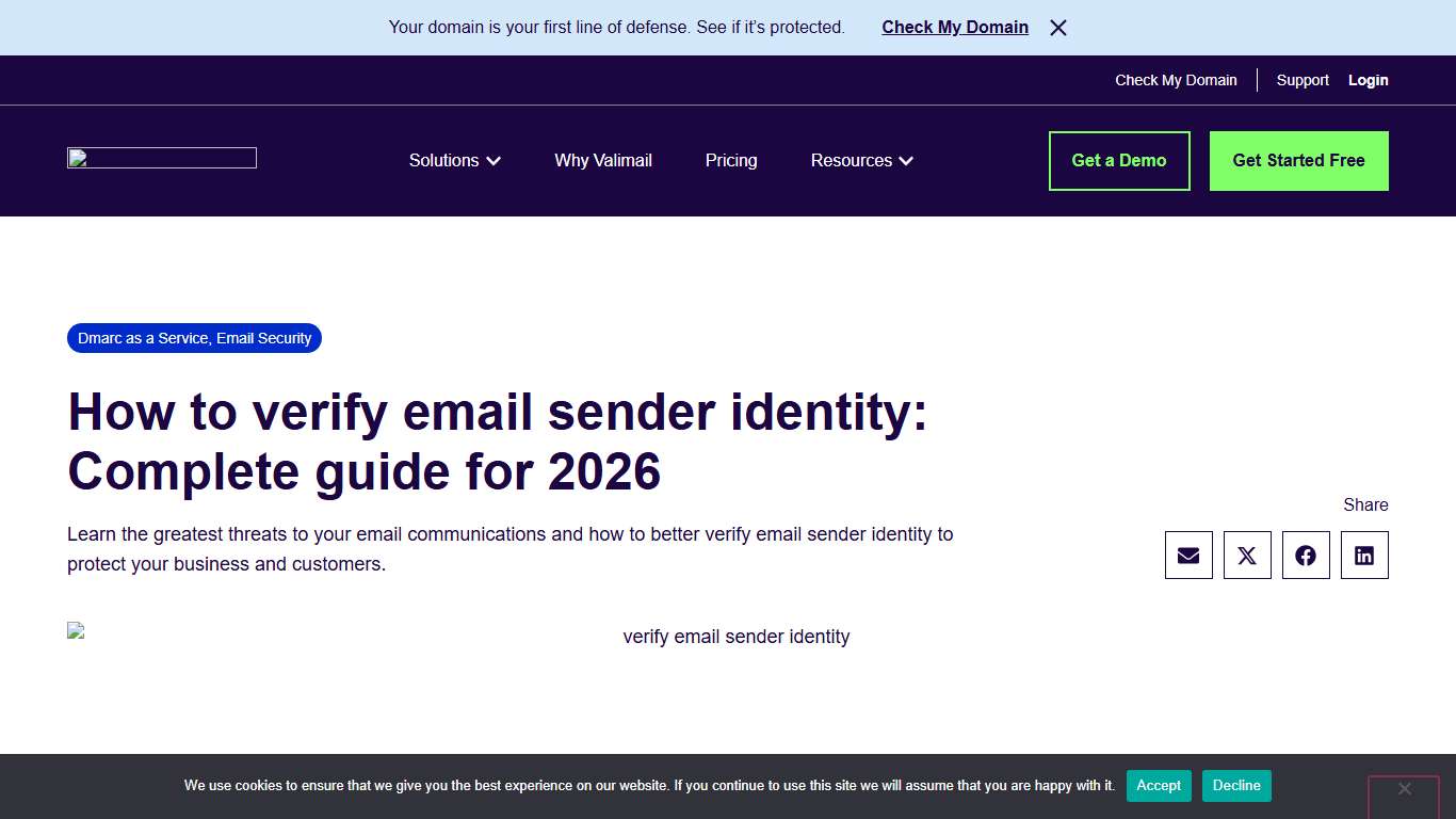 How to verify email sender identity: Complete guide for 2026